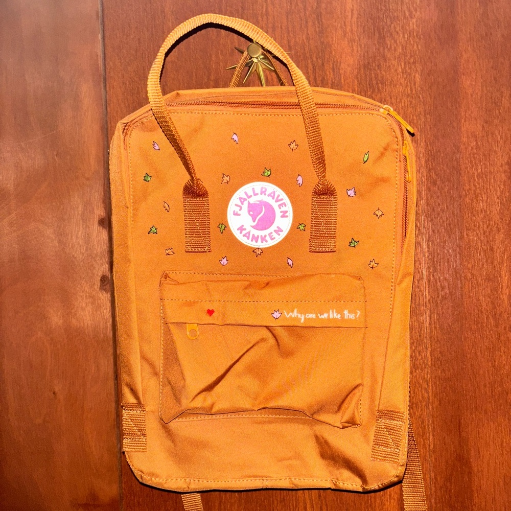 Fjallraven Kanken Orange Backpack
